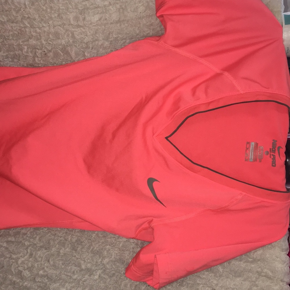 Neon orange t shirt